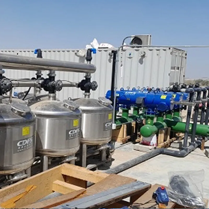 Projeto de irrigação de mirtilo no Peru usando água de rio